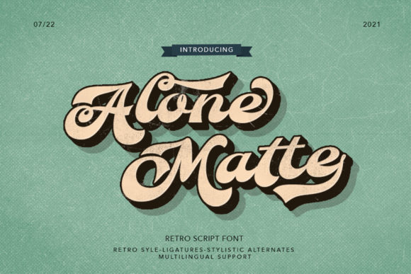 Alone Mate: A Bold Font for Business