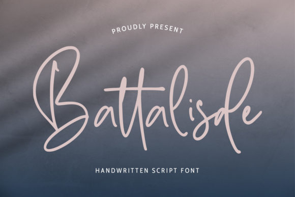 Battalisde: A Playful Script Font