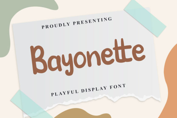 Bayonette: A Flowing Script for Creative Projects