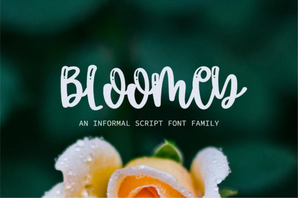 Bloomey: A Quirky Handwritten Font