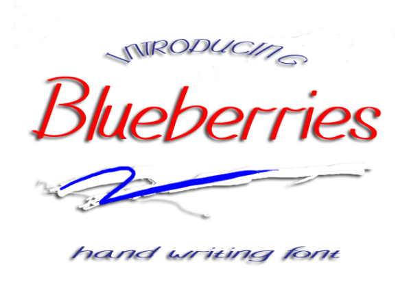 Blueberries Font for Creative Campaigns