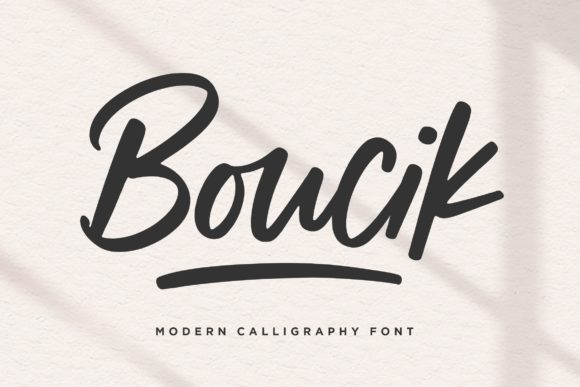 Boucik: A Beautiful Script Font for Business