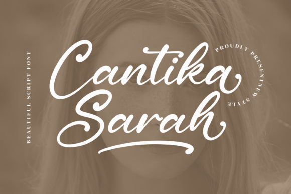 Cantika Sarah: A Luxurious Script Font