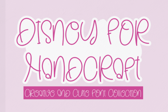 Disney for Handcraft Font Review