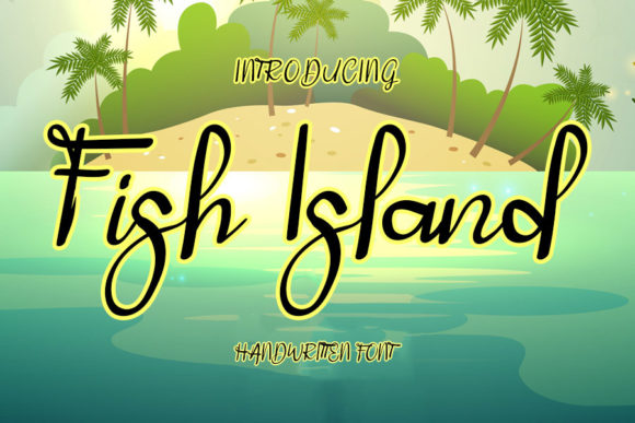 Fish Island Font for Business Style