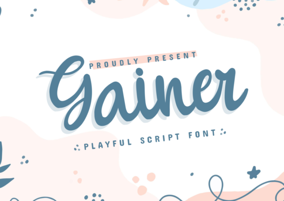Gainer: A Font That Elevates Your Brand