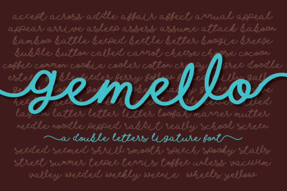 Gemello Font: Elegant Script for Business