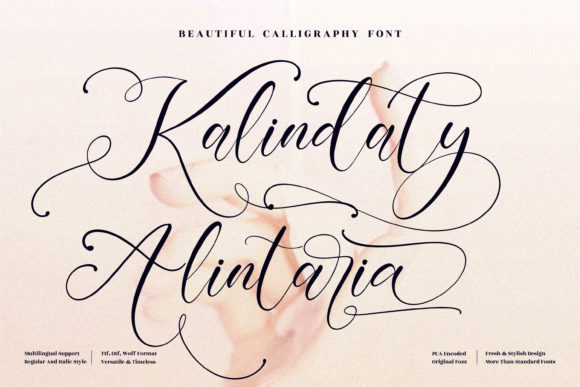 Kalindaty Alintaria: A Playful Script for Branding