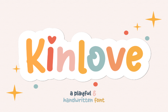 Kinlove: A Playful Font for Creative Makers
