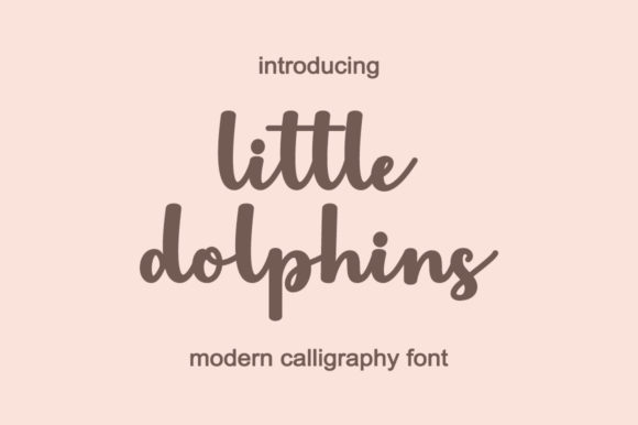 Little Dolphins Font Review
