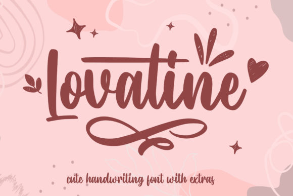 Lovatine: Elegant Script Font