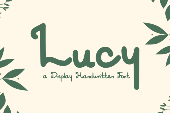 Lucy: A Handwritten Font for Polished Branding