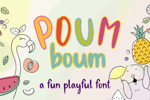 Poum Boum Font for Business