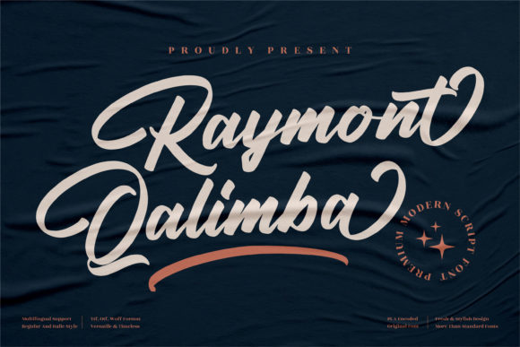 Raymont Qalimba: A Script Font for Creative Expression
