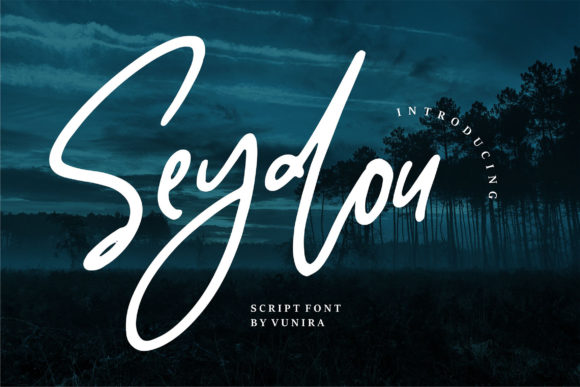 Seydou: A Cool Handwritten Font for Creative Brands