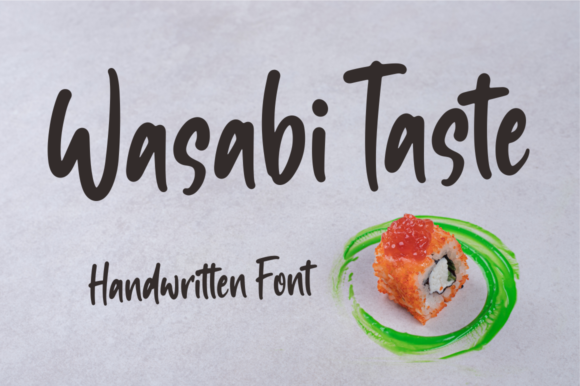 Wasabi Taste: A Trendy Font for Digital Marketing